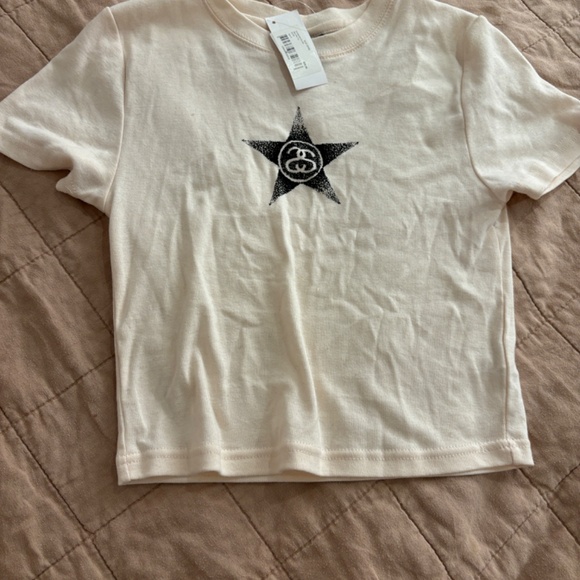 STUSSY LIMITED EDITION CROP TOP TAGS STILL ON - Picture 2 of 2